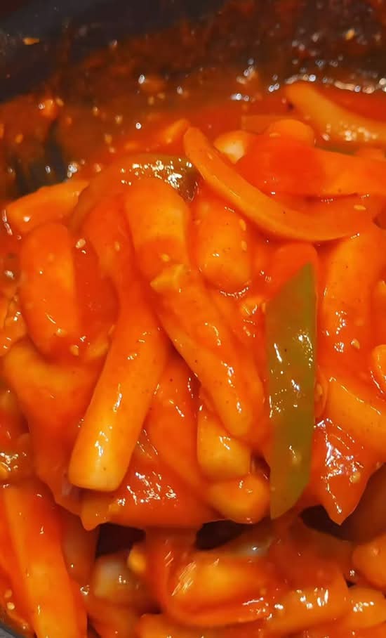 35. Korean Fried Rice Cake / 韩式炒年糕